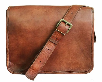 leather macbook messenger bag