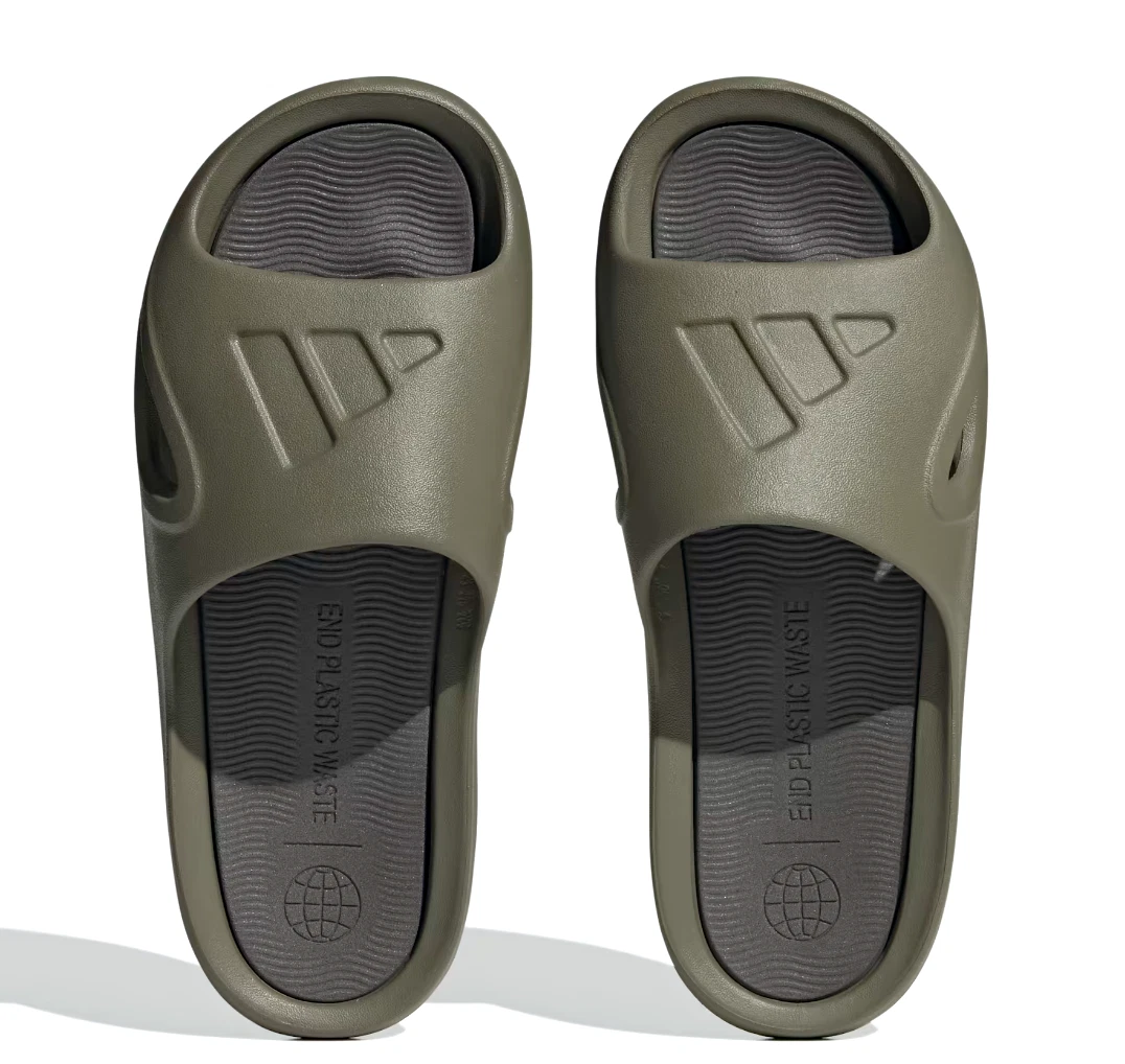 NUOVE SLIDES ADIDAS ADICANE UOMO ~ TAGLIA US 12 #HQ9914 OLIVA