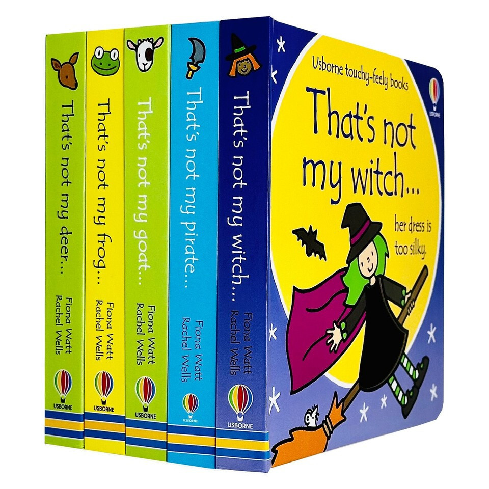 Usborne touchy-feely books That's not my... Collection 4: 5 Books Set Pirate
