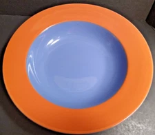 Lindt-Stymeist Colorways Soup Bowl Blue & Salmon lt.scratching
