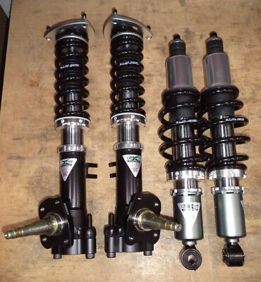 EMOTION Racing Suspension Coilover Kit Fit Toyota AE86 with Spindle & Top Mount