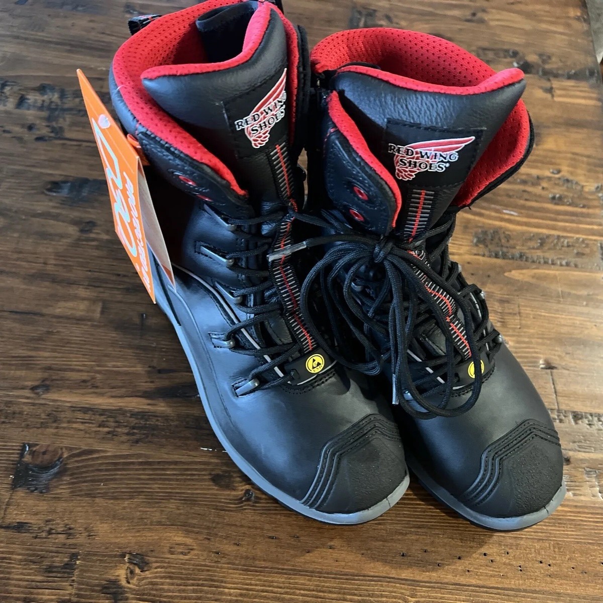 Men's Red Wing Petroking 3206 Safety Work Boots Size RW11035