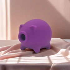 Cute Piggy Rose Female Anniversary Female Birthday Gift Massager Sucking Vibrate