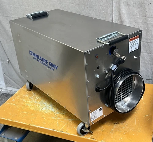 OMNITEC DESIGN INC OA600VM Industrial Air Scrubber OmniAire 600V HEPA 1/4 hp