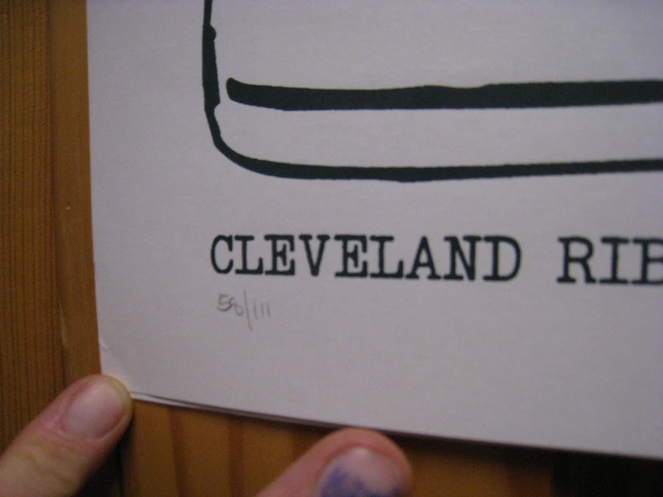 Flogging Molly Poster Cleveland Rib Cook Off May 27 Tower City Ampitheater - Image 2 of 3