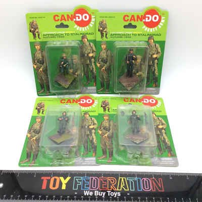 SET Of 4 - Dragon 20012 CanDo Pocket Army 1:35 Figures - APPROACH