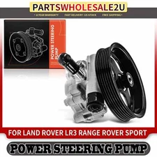 Power Steering Pump with Pulley for Land Rover LR3 05-09 Range Rover Sport 06-09