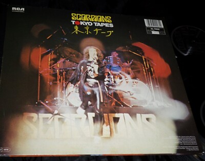 SCORPIONS - Tokyo Tapes Live - 2 x LP / 33 giri 1978 (EX) Gatefold