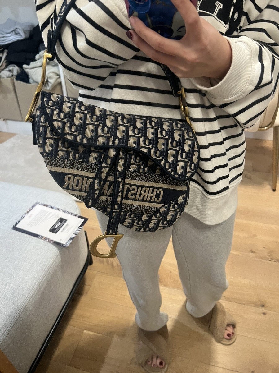 Christian Dior ショルダーバッグ 関税・送料込 DIOR Oblique jacquard ショルダーバッグ (Dior