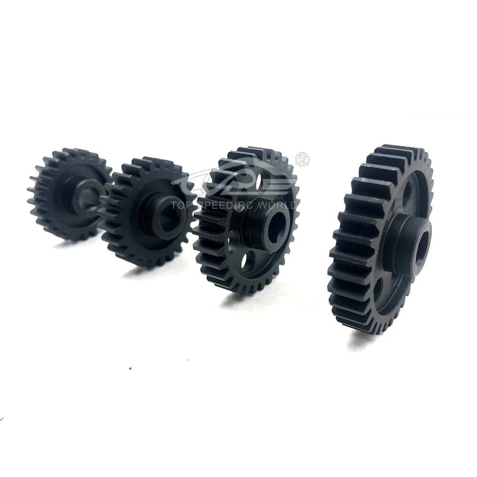 Juego de engranajes de metal para coche de radiocontrol FS 24 25 30 33T para buggy truggy escala 1/5 piezas CEN REELY Foto 3 de 4