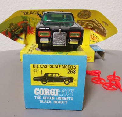 Corgi Toys 268 The Green Hornets ''Black Beauty'' Gr. Britain Vintage Repro Karton