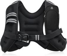 ZELUS Weighted Vest, 6Lb/8Lb/12Lb/16Lb/20Lb/25Lb/30Lb Weight Vest