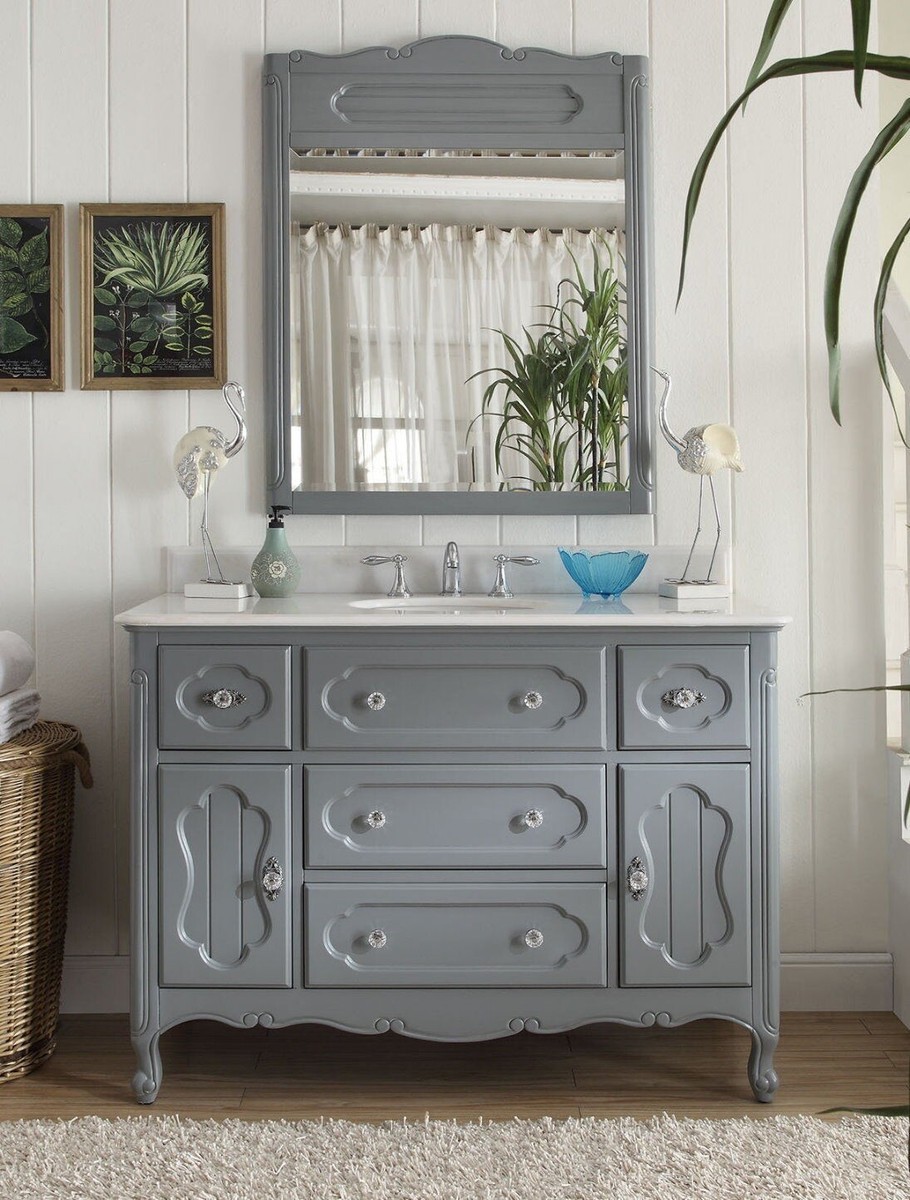 Cottage Style Bathroom Mirrors 42 Inch Cottage Style Knoxville