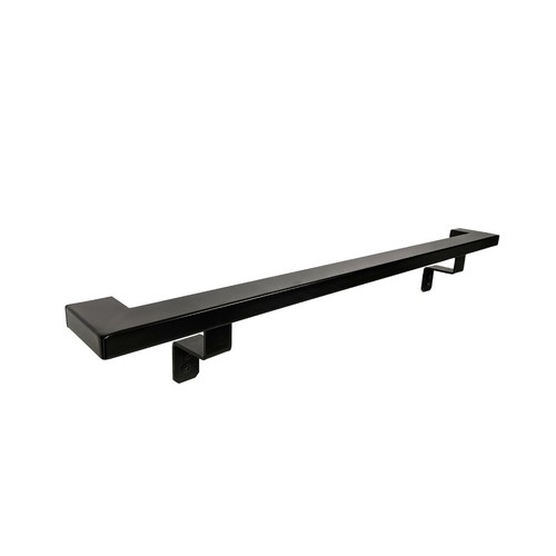 Rustic Farmhouse Aluminum Complete Handrail Grab Bar Set, Brackets Included - Picture 2 of 12