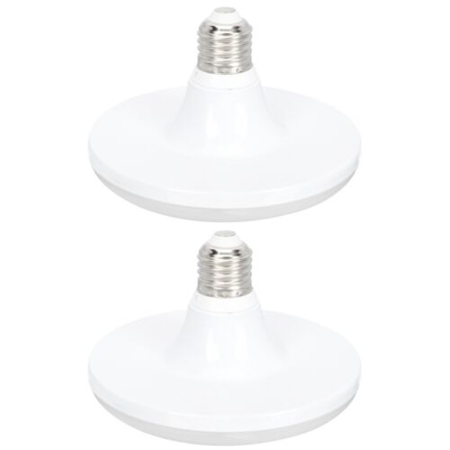  2 PCS White LED Light Bulb Gym Lighting for Home E27 Replacement - 第 1/12 張圖片