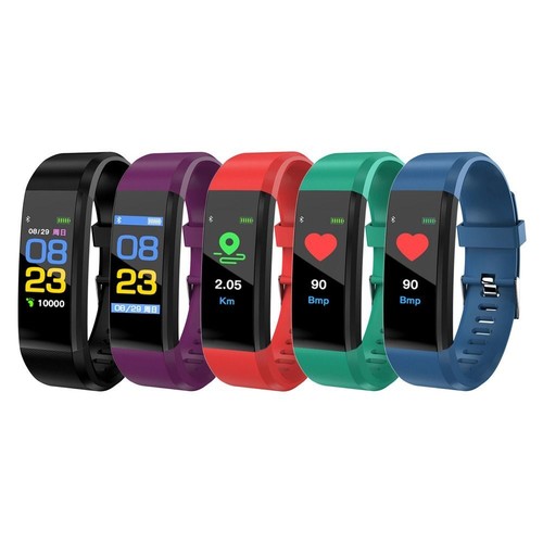 Bluetooth Fitness Tracker Intelligent Watch Smart Bracelet Sports Bracelet