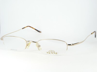 Vanni Occhiali Mod. 263 C52 Gold Brille Brillenrahmen 47-19-140mm (Notizen)