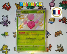Carte pokemon Cotovol Jumpluff Destinées de Paldea PAF 98/91 SHINY FR