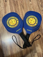 BISONCAN Pickleball Paddle Set of 2 Wooden Paddles