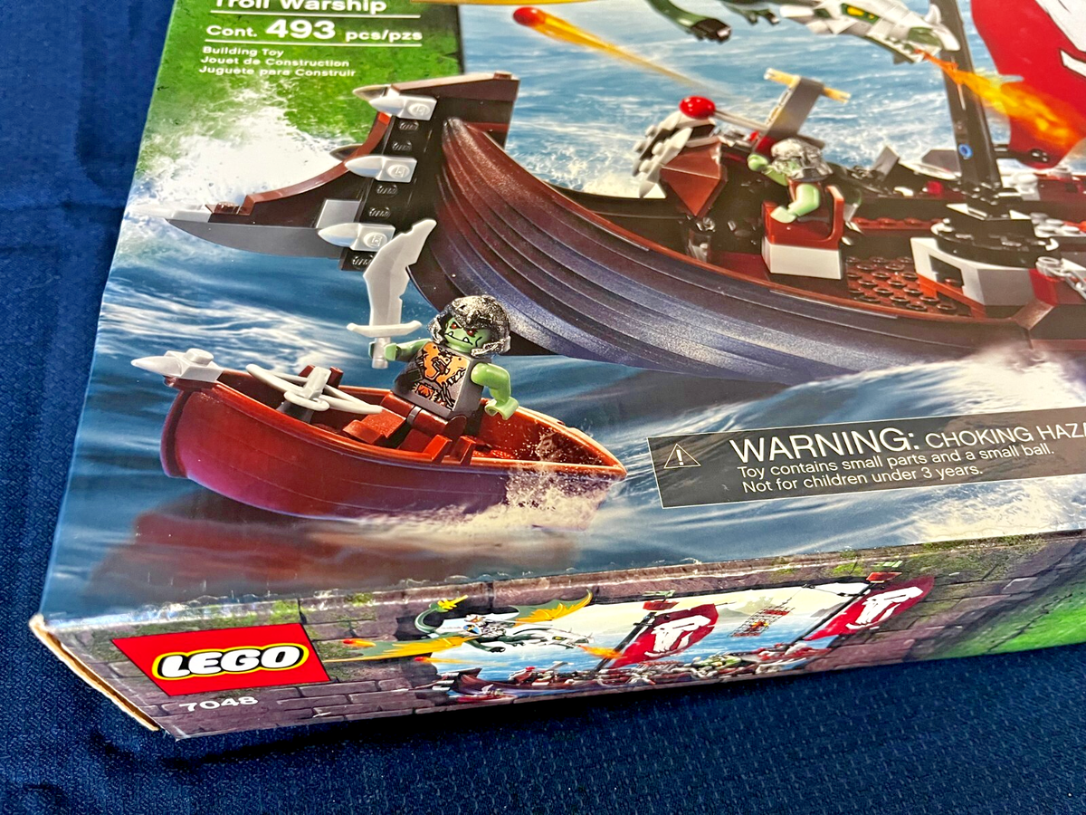 LEGO 7048 Troll Warship 2008 Retired New SEALED Castle Dragon