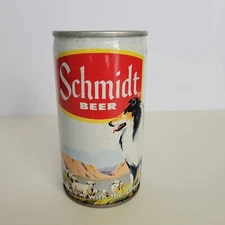 Beer Can - Schmidt Collie 12oz ( Bottom Opened, Steel Can )
