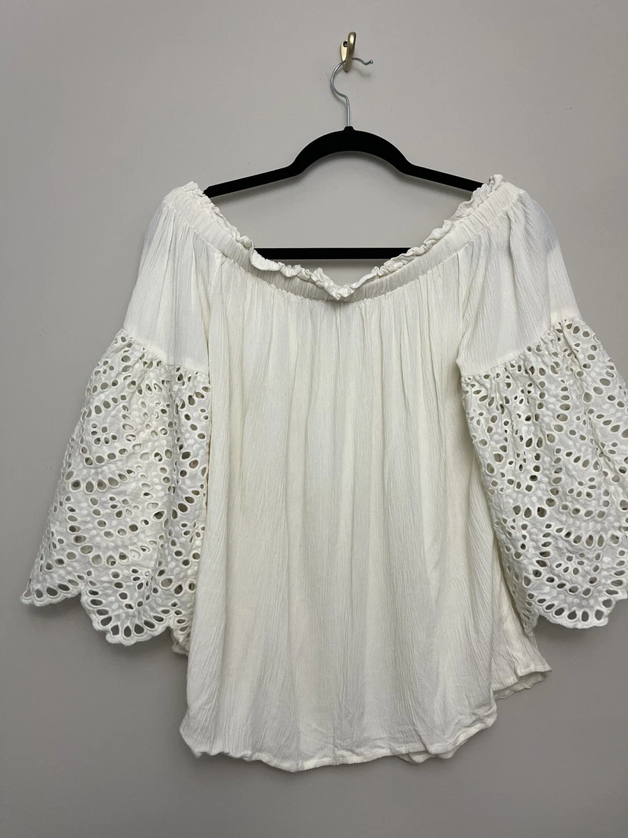 1 state off shoulder top