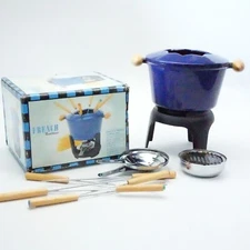 Origins French Traditions Cast-Iron Fondue Set