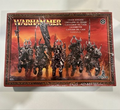 Warhammer Fantasy Chaos Knights NIB Games Workshop OOP 2008 Sealed