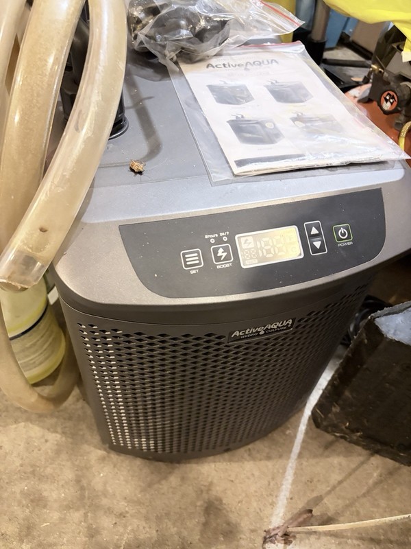 Active Aqua Chiller Refrigeration Unit 1/4 HP AACH25 Hydrofarm