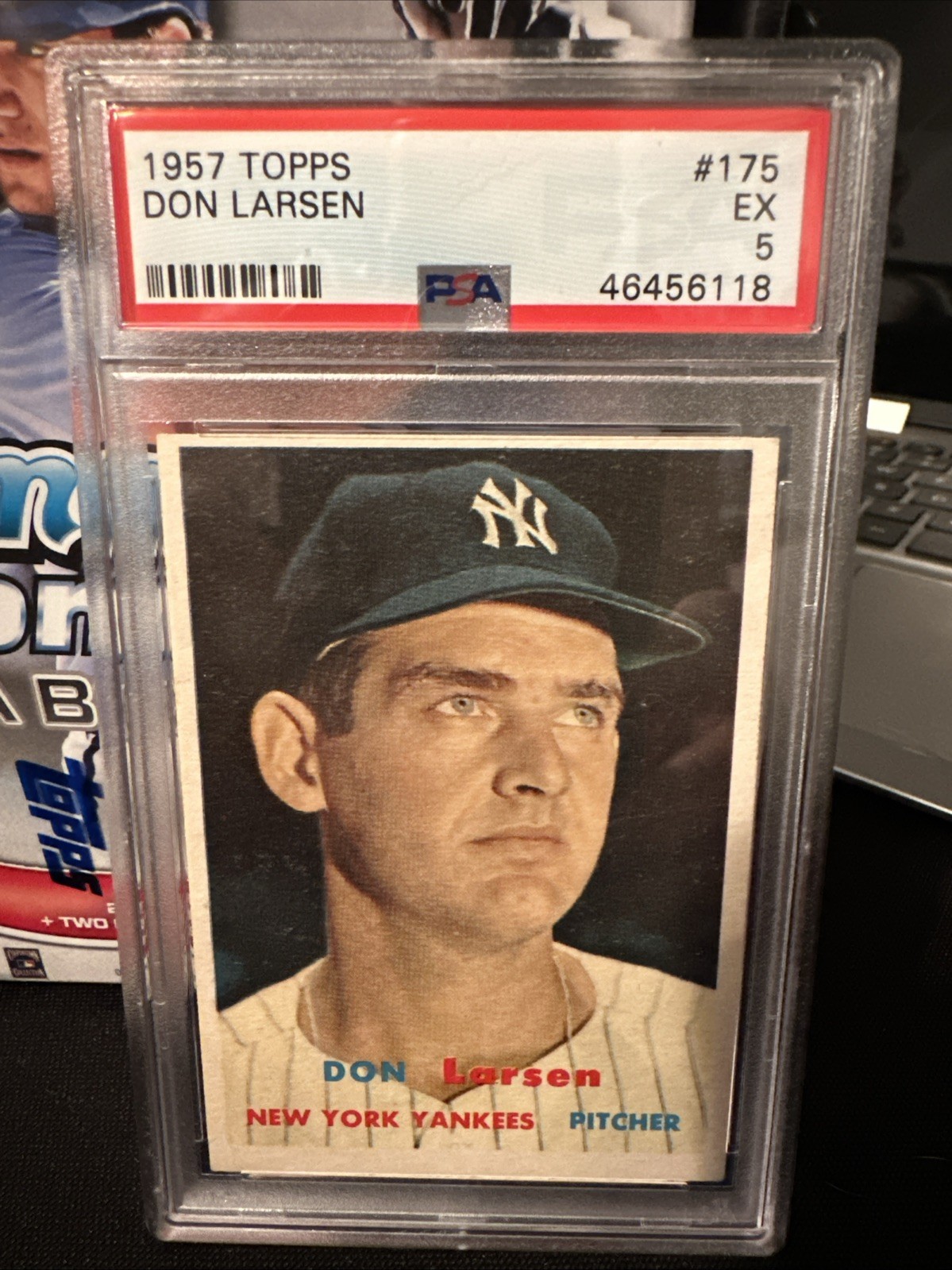 1957 Topps Don Larsen #175 PSA 5 Beauty New York Yankees
