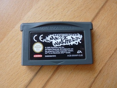 Nintendo GameBoy Advance GBA - Modul - Need for Speed Most Wanted 2005- getestet