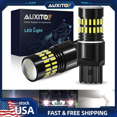 AUXITO Signal LED Turn Bulbs 6000K White Lights 7443 7440 7441 7444 Brake Lamp