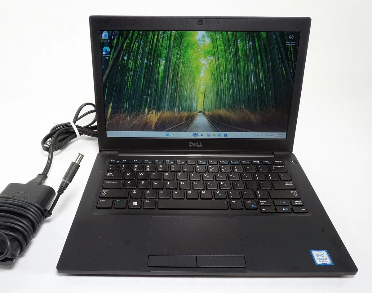 Dell Intel Core i7 8th Gen. PC Laptops & Netbooks 256 GB SSD