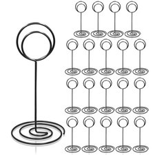 Table Number Holders 20Pcs - 3.35 Inch Place Card Holder Table Number Stands for