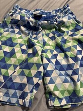 Eddie Bauer swim trunks Boys Small 7/8 elastic waist drawstring/mesh lining