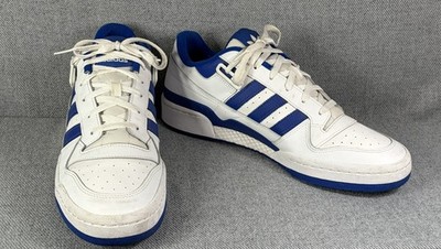 Adidas Forum Exhibit Low FY7756 White Blue Men's Sneakers Size 13 Basketball