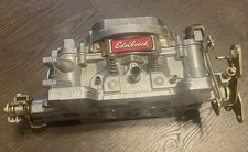 Edelbrock 8867 Carburetor W Extra Parts.