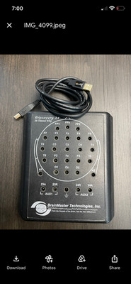 Brainmaster Discovery EEG Amplifier with Avatar and Loreta