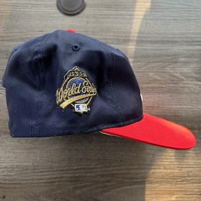 Vintage - Atlanta Braves 1995 World Series SnapBack Hat Red  display picture 3