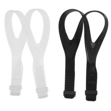 2 Pcs Scuba Diving Mask Strap Replacement Bungee Cords for Goggles Elastic