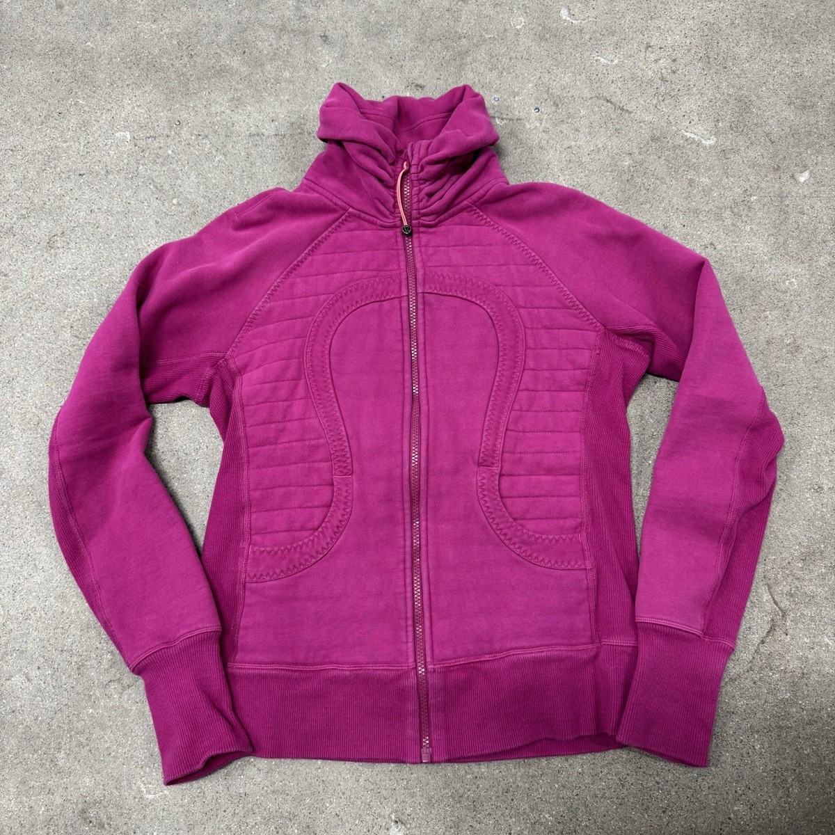 Lululemon Hot Pink Full Zip Scuba Hoodie Size 4 | eBay
