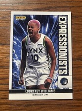 2025 Panini Instant WNBA Courtney Williams EXPRESSIONISTS 1/1669 SP Lynx #EXP-6