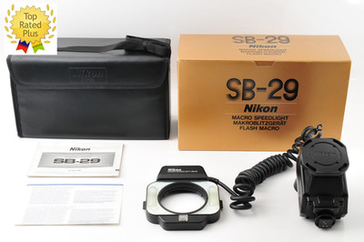 Nikon SB-29 Macro Speedlight Flash Ring Light 【TOP MINT in BOX】JAPAN #784