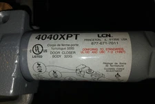 LCN 4040XPT ALUM SINGLE ARM DOOR TRACK CLOSER 4040 XP Door closer/cover only