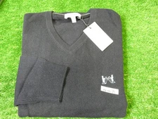 Peter Millar Crown Heritage Cashmere Golf Sweater NGLA Logo Sailor Blue Medium