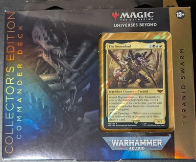 MTG Warhammer 40K Tyranid Swarm Commander Deck Collecter's Edition