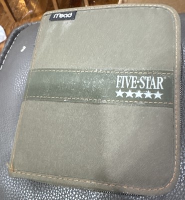 Vintage Mead Five Star Mini Fat Little Day Planner 1996 Green - Excellent