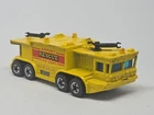 Hot Wheels Yellow Airport Rescue Fire Department Truck Hong Kong 1979 Vintage