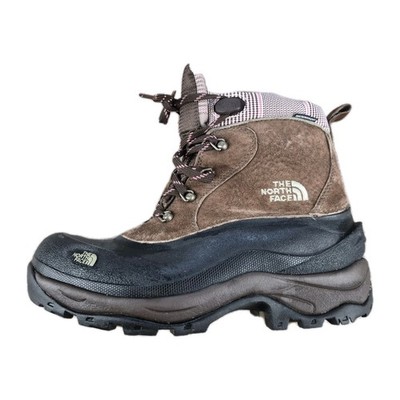 The North Face Chilkat Boots Women's Sz 10 Brown/Black Waterproof Hiking Trail