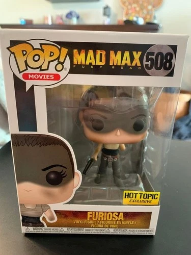 Funko Pop! Movies Vinyl: Mad Max Fury Road - Furiosa #508 Hot Topic Exclusive